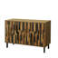 Buffet 47,24 "avec motif en bois droit, armoire d'appoint moderne-132394016-132394014