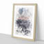 Ben Lui Mountain Scotland Watercolour - Picture Frame Graphic Art-56923342-56923340