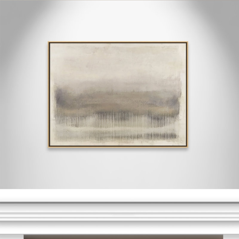 Équilibre équilibré II - reproduction de paysage par Irena Orlov, L 41,5 po x H 31,5 po, Toile avec cadre, Flotteur naturel