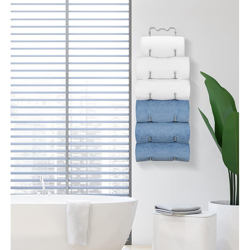 Bardolph 6 Wall Mounted Required Towel Stand