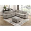 Repose-pieds Modern Chenille