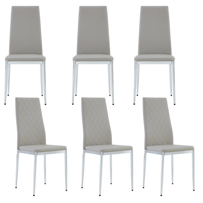 Nonango Upholstered Side Chair, Gray