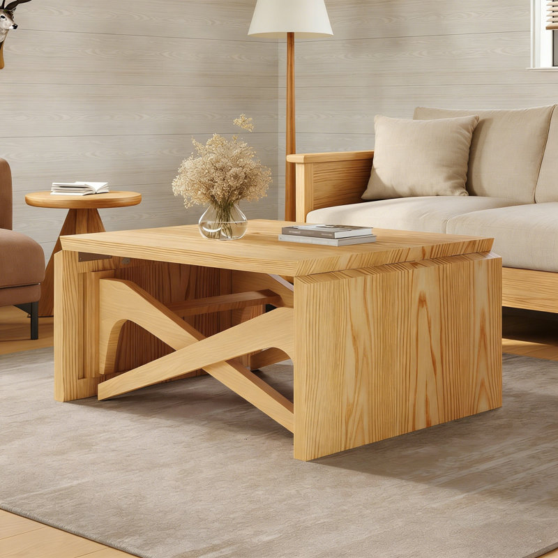 Table basse Transformer, Naturel