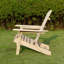 Chaise Adirondack pliante Eswer
