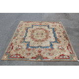 Savonnerie One-of-a-Kind 15'6" X 16' Hand Knotted Area Rug