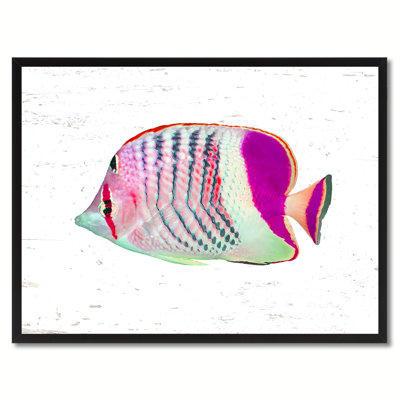 " Purple Tropical Fish "