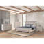 Mobilier de chambre de style transitionnel à queue d'aronde anglaise 1 pièce