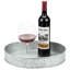 Oval Galvanized Metal Serving Tray