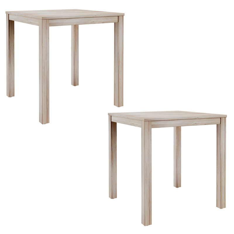 Ensemble de 2 tables de bout