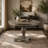 Gray Oak Finish Dining Table
