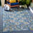 Naquin Sunrise Performance Geometric Indoor/Outdoor Area Rug-2120656875