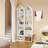 Brynesha 72.8'' H 6-Tier Narrow Bookshelf, Modern Display Shelving Storage Rack-346345816