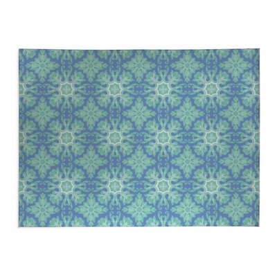 Tapis de cuisine en damas