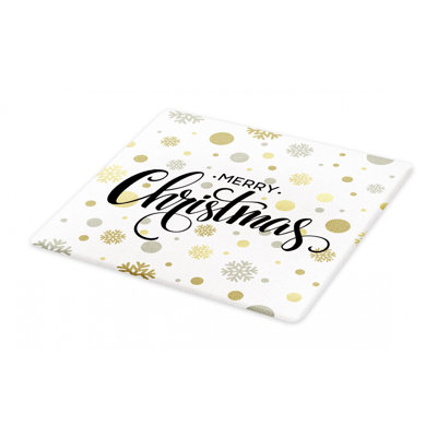 East Urban Home Glass Christam Cutting Board