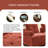 Demko Upholstered L-Shaped Sectional with Ottoman Reversible-421888198