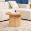 Mickenzy Round Wood Nesting Table-954111165