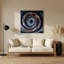 Art mural en métal gris-796037546