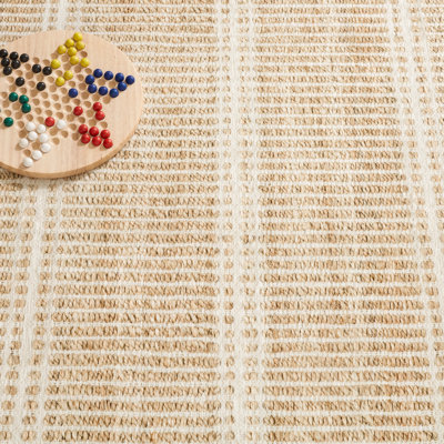 Arbor Natural Machine Printed Washable Rug