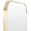 Miroir mural asymétrique en métal Sérone-879169326