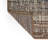 Grey Rectangle Polypropylene 5'3" X 7' Rug