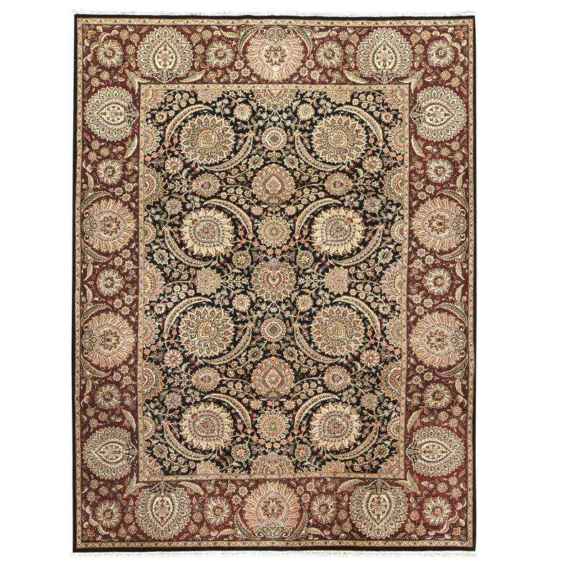 Hand Knotted Wool Oriental Indoor Rug