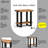 Alpine 27" Solid Acacia Wood End Table
