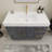 42'' Single Bathroom Vanity with Acrylic Top-70381272