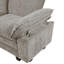 Moderne contemporain modulaire 5 pièces avec repose-pieds moelleux et moelleux Chenille-1849094956
