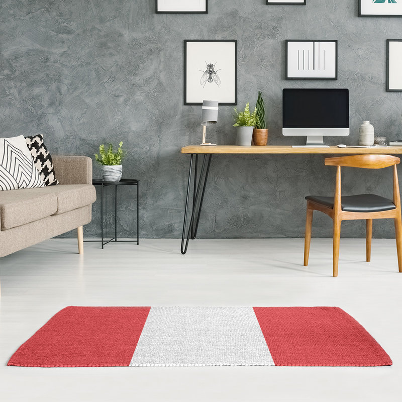 Chenille Indoor Rug, Rectangle 5' x 7'