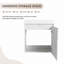 Meuble-lavabo simple 9,9 po avec plateau en bois manufacturé