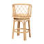 Tabouret de bar pivotant bohémien