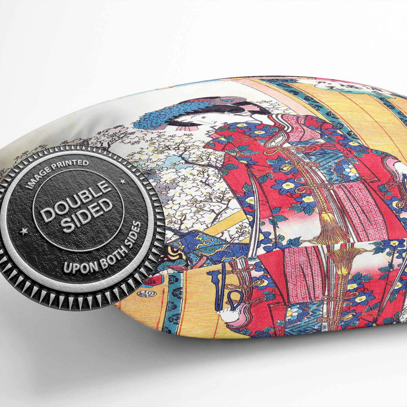 Square Throw Cushion, 40cm H x 40cm W x 15cm D