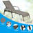 Hollah Outdoor Metal Chaise Lounge-1878054669