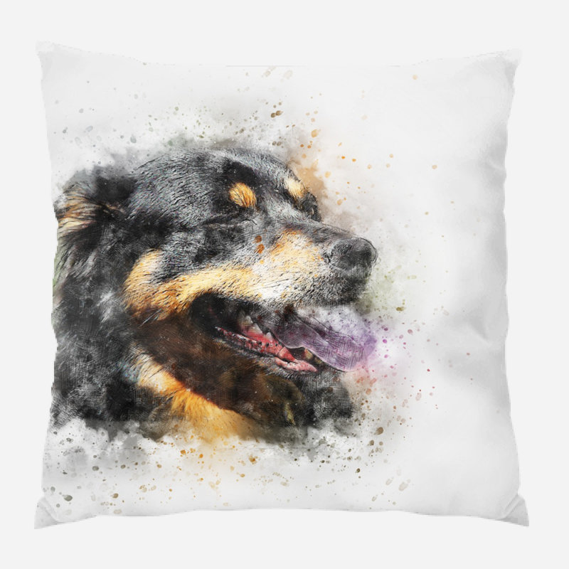 Coussin pour chien Dovercourt, Microsuède, Intérieur