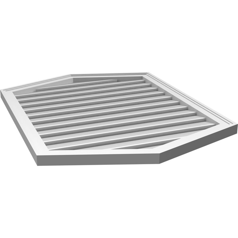 Pente verticale verticale en uréthane 4 pi, H 1,5 po x l 30 po x L 40 po