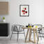 «Natural Berries Study», art mural encadré flottant par lettres et lignes-1532783269-1532783320