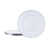 Solid White Textured