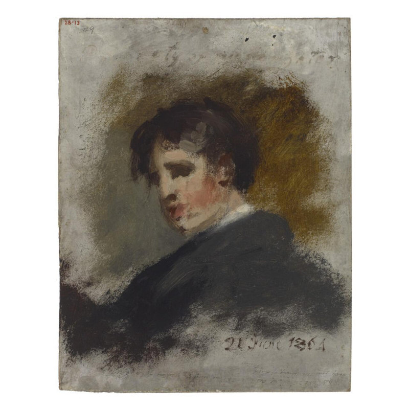 «Portrait Sketch» par Thomas Sully - Estampe numérique, H 40 po x l 32 po