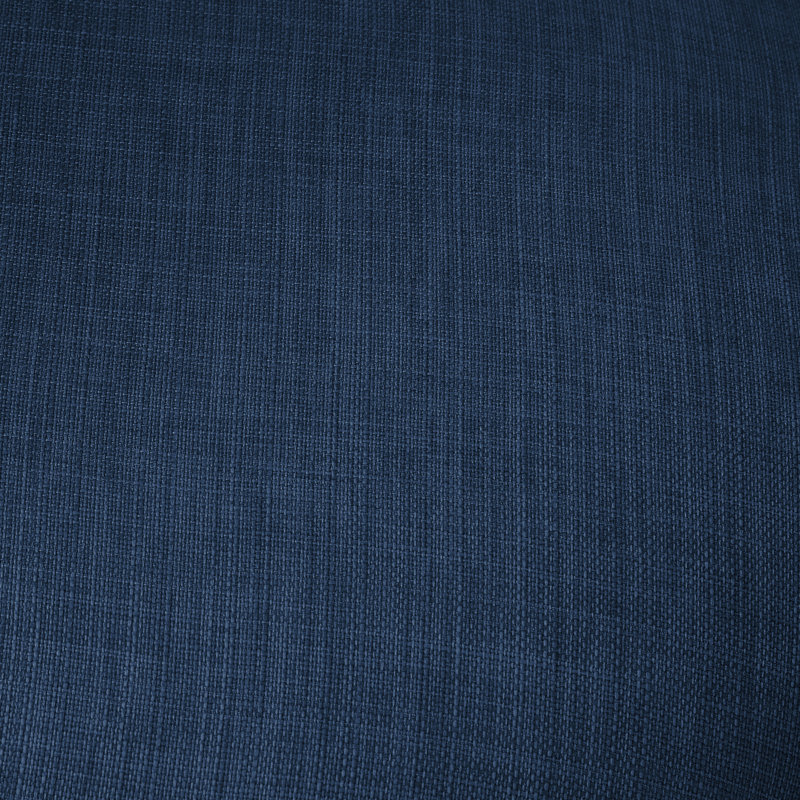 Bramford 24" Linen Arm Chair, Navy Blue