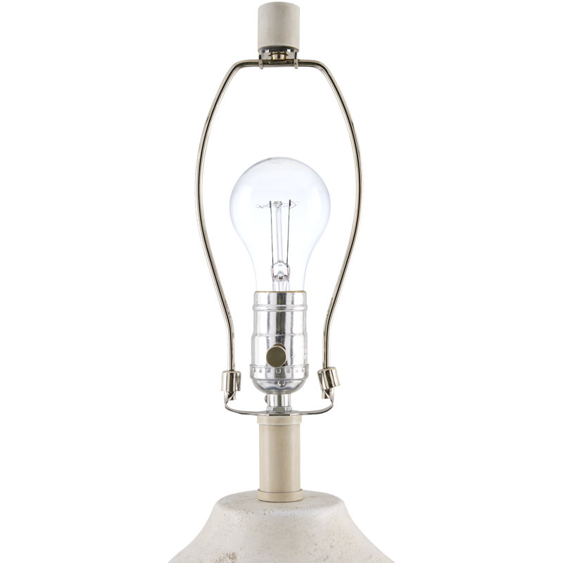 Ritvik Table Lamp, White
