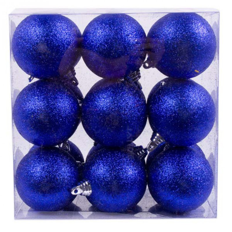 6cm Ball Ornament, Blue