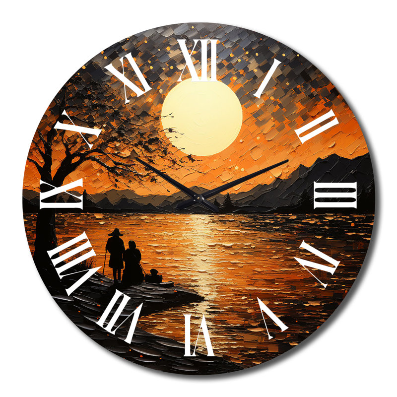 Matherne - Horloge murale plage, Grand
