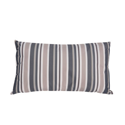 Goulding Indoor / Outdoor Striped Rectangular Lumbar Cushion