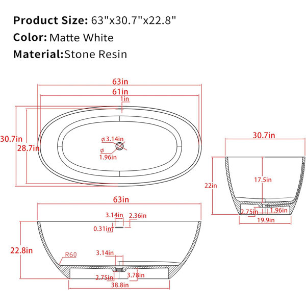 Dimensions du produit