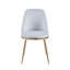 46cm H Velvet Upholstered Side Chair-1596015468