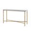 Kesden 60'' W Marble Console Table