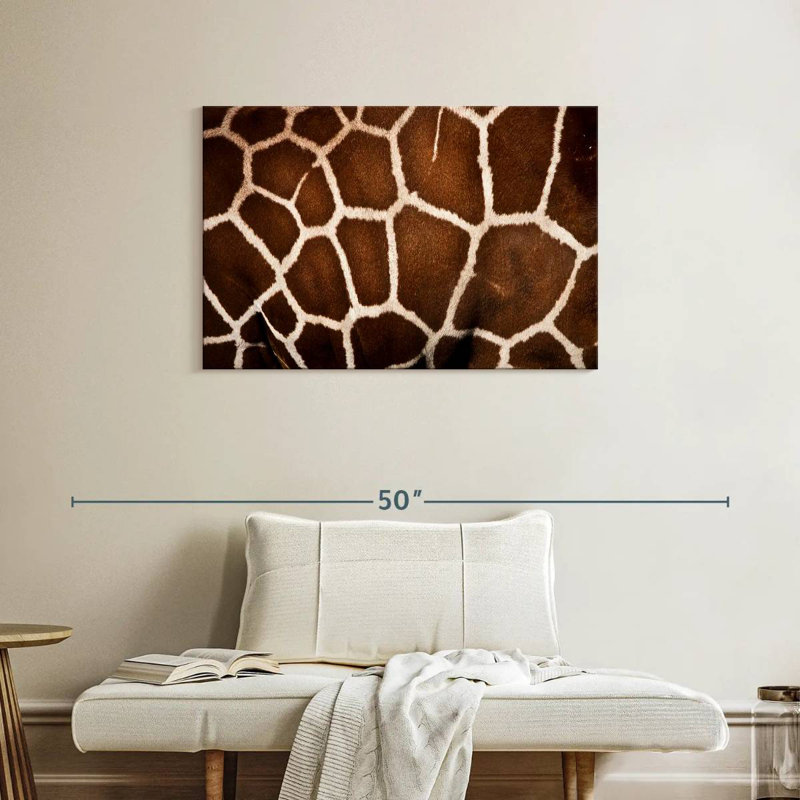Crowle Geometric Giraffe Abstract, 24" H x 36" W