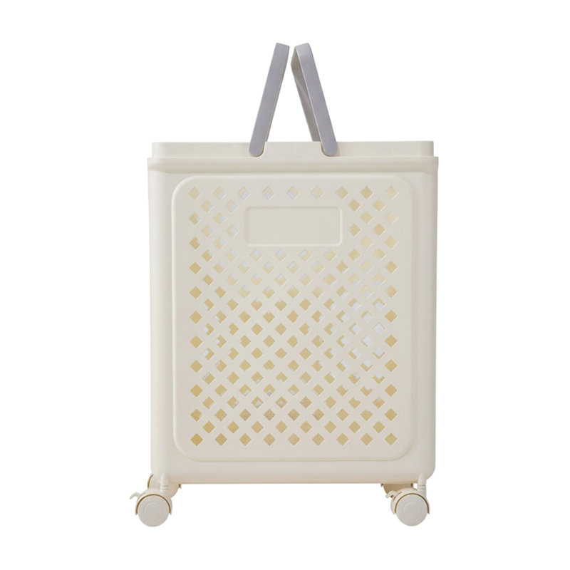 Decorative Basket, Beige, 47cm H x 35cm W x 18cm D