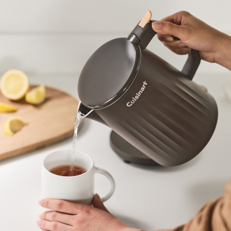 Cuisinart Soho 1-Liter Double-Wall Electric Kettle, Black