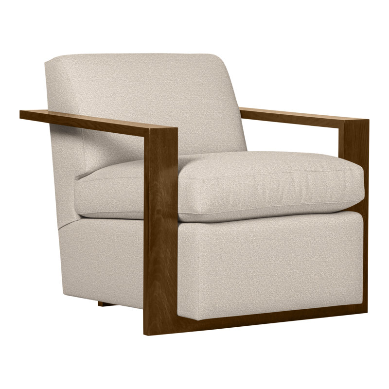 Thom Filicia Home 32" Wide Upholstered Armchair, Havana, Nadia Steam